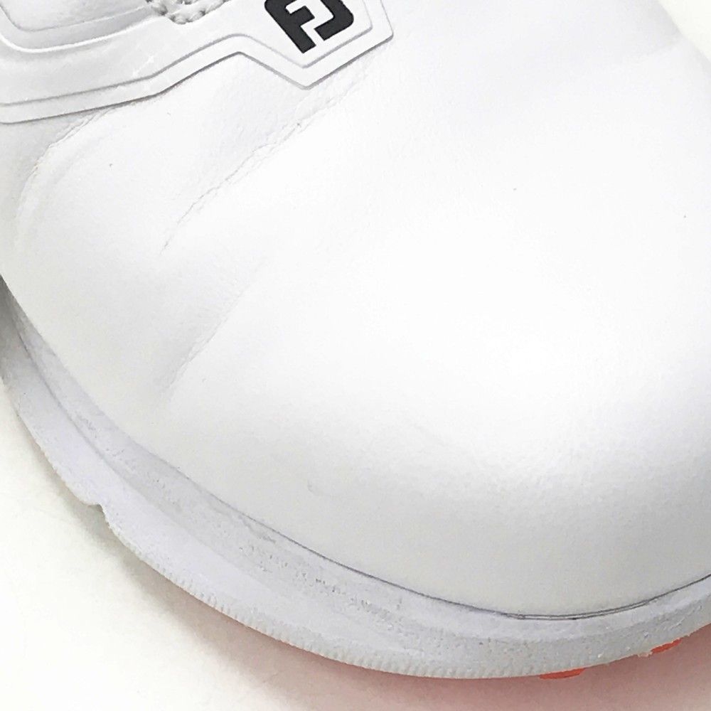 emichossFootJoy シューズ 女性用 ホワイト24.5 FOOT JOY フットジョイ FUEL BOA/2025年モデル/55435J スパイク