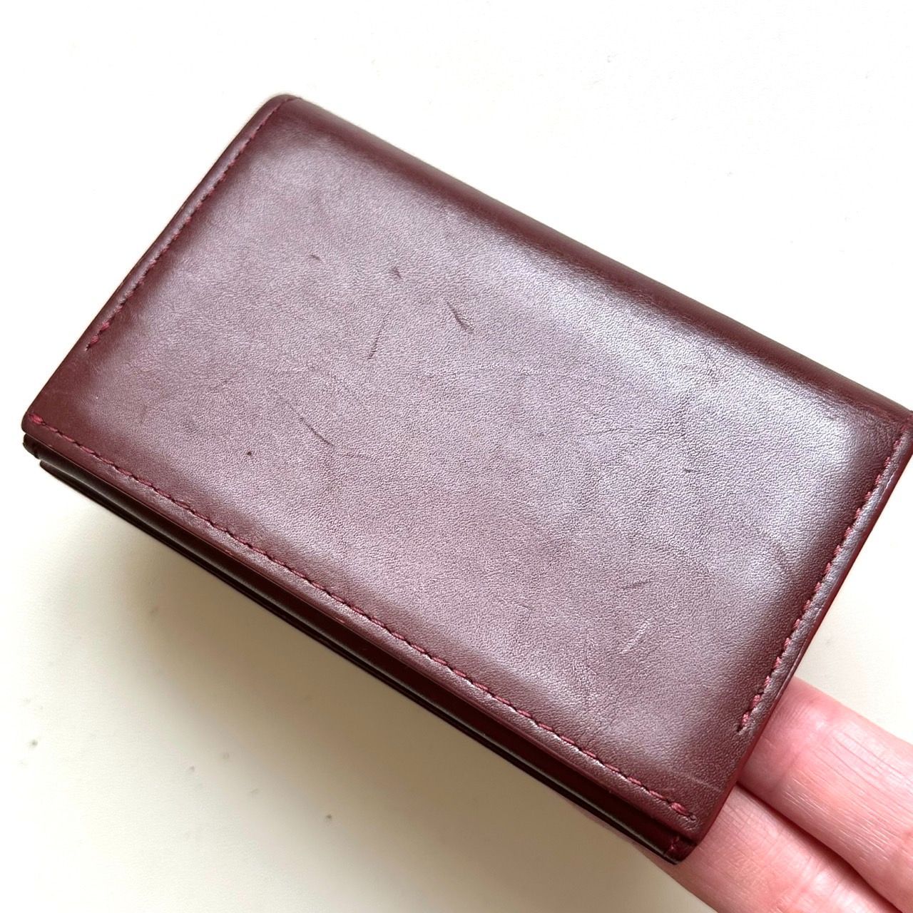 マルチストライプ バーガンディ