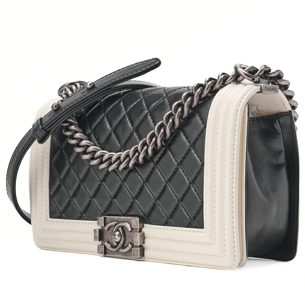 チェーンショルダー ラムスキン