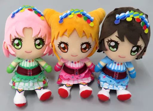 中古】ぬいぐるみ アイカツ!ユニットver ぽわぽわプリリン Chibi