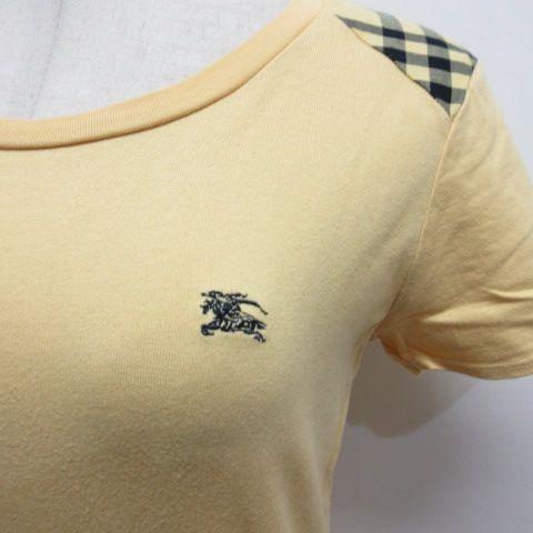 BURBERRY BLUE LABEL 半袖　tシャツ カットソー BURBERRY BLUE LABEL 半袖カットソー Tシャツ ノバチェック