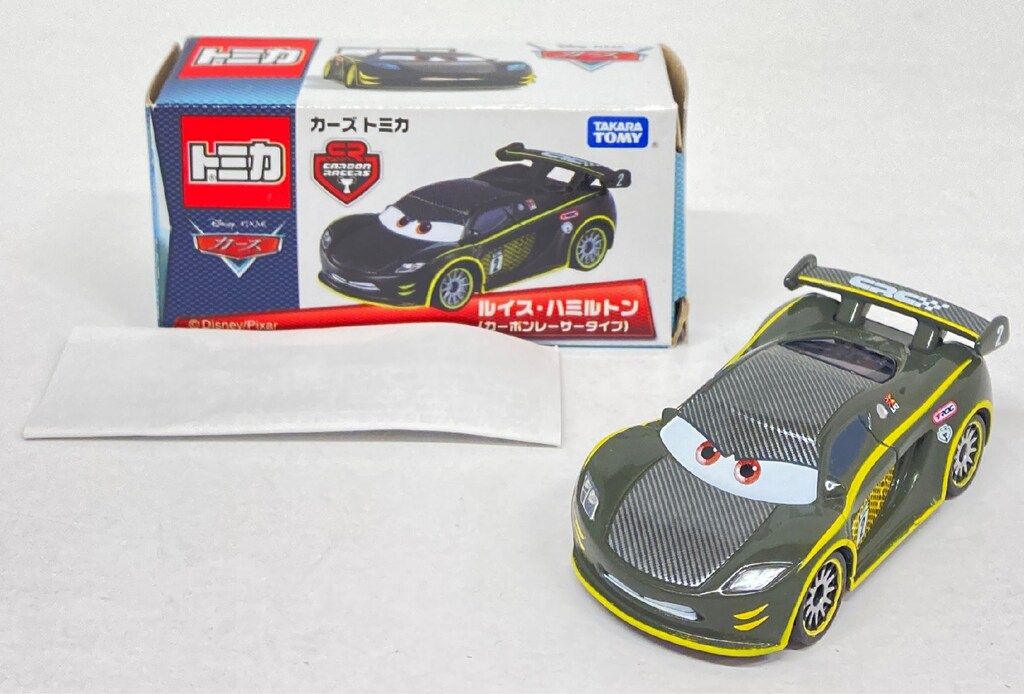 タカラトミー カーズ トミカ ルイス・ハミルトン(カーボン