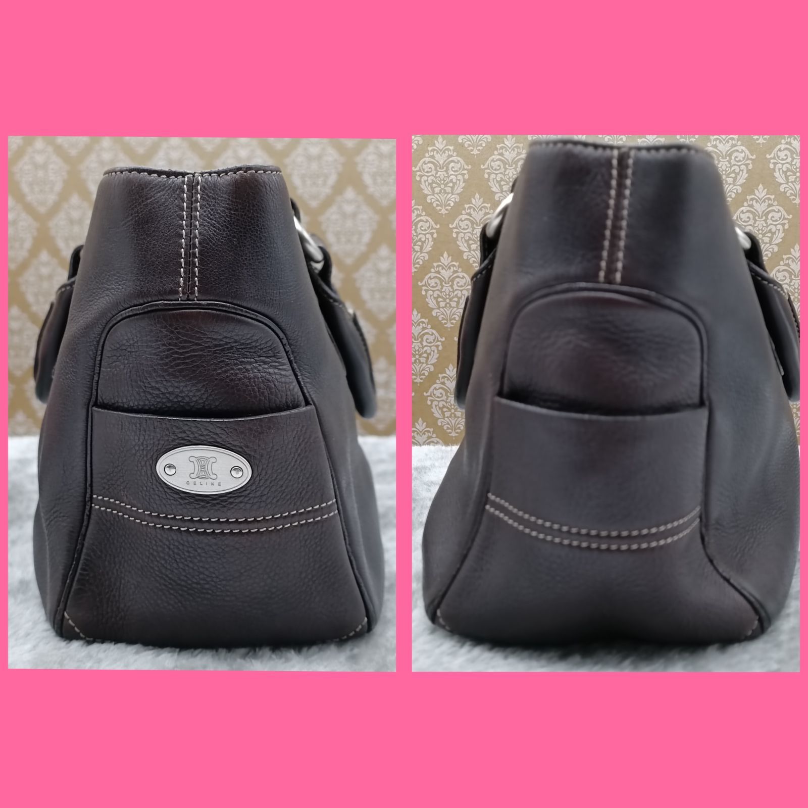 CELINE 》 セリーヌ ブギーバッグ ハンドバッグ ブギー トリオンフ