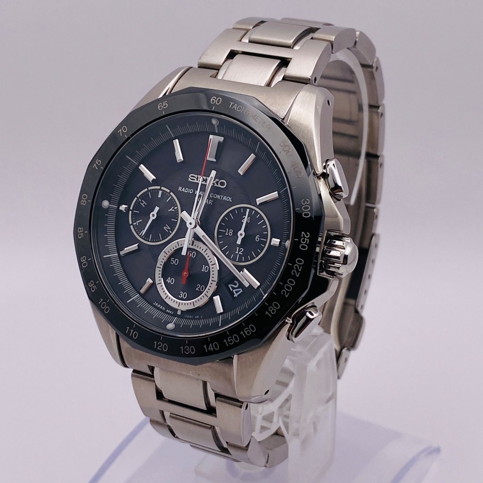 T159）希少 良品 稼動品 SEIKO セイコー 電波ソーラー BRIGHTZ