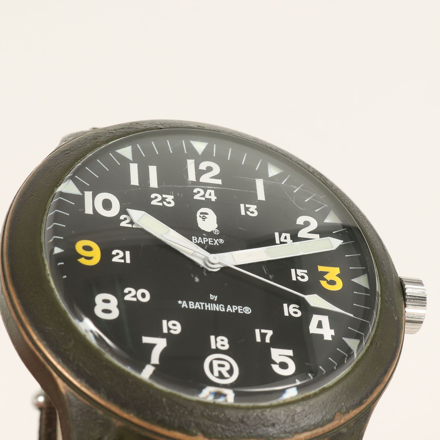 BAPEX APE FACE 自動巻き【正規店購入】 A BATHING APE Bapex Big Face 自動巻き 公式通販