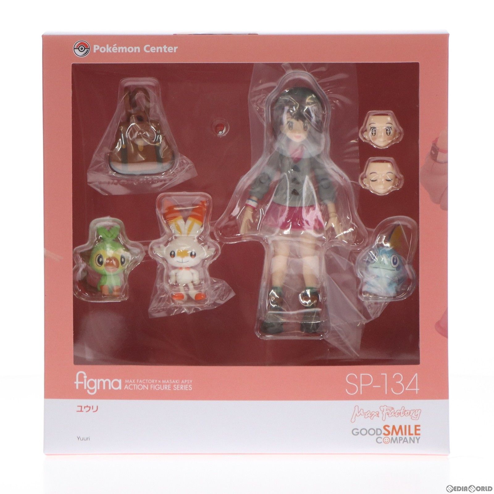 figma ユウリ ポケモン ヒバニー サルノリ メッソン 【公式通販】