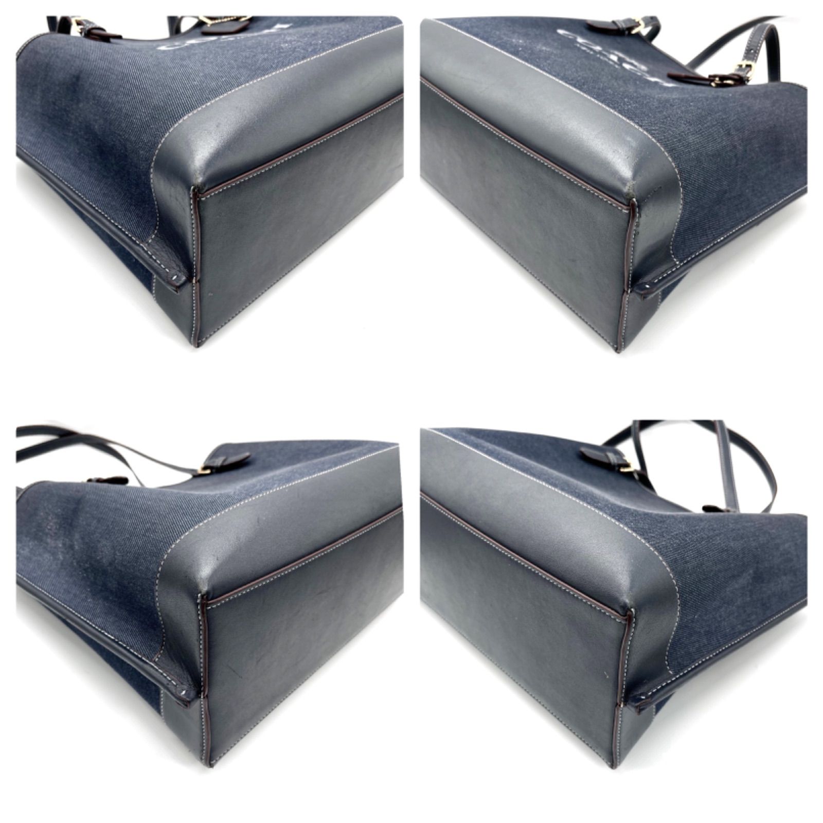 極美品　COACH コーチ　２way 大容量　トートバッグ　ショルダーバッグ 極美品<!-利用不可文字-!>COACH コーチ トートバッグ ショルダーバッグ