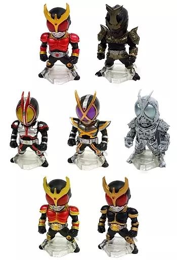 中古】食玩 トレーディングフィギュア 全7種セット 「CONVERGE KAMEN