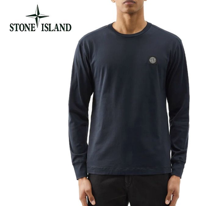 7 STONE ISLAND ストーンアイランド 761521857 V0020 ネイビー 長袖 T