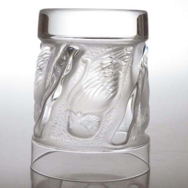 ラリックショットグラス梟 Lalique(ラリック) ショットグラス フクロウ（Yahoo