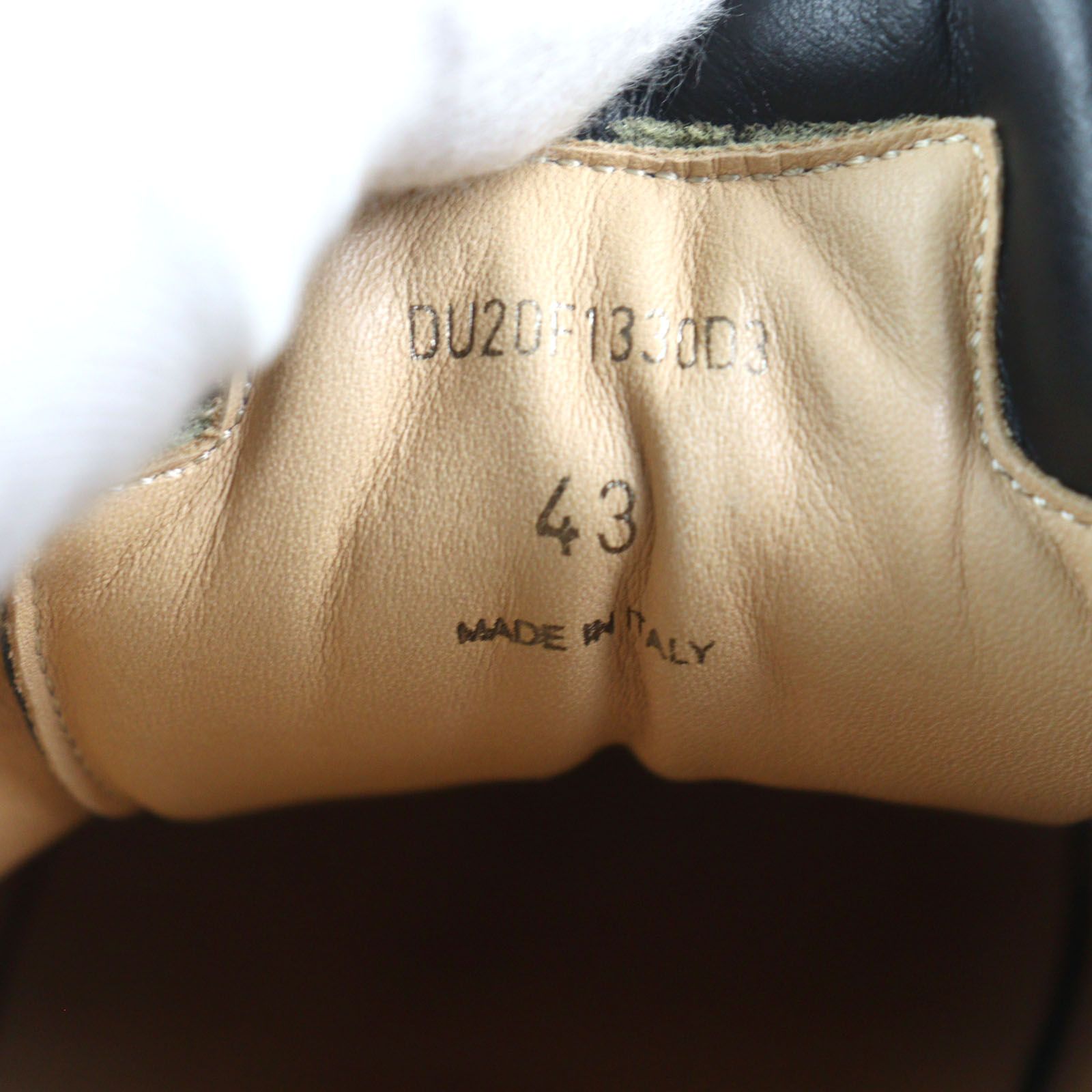 極美品○Dunhill ダンヒル カーフレザー ロゴ刻印 ホールマーク Vi