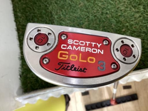 タイトリスト SCOTTY CAMERON select GoLo 3 34インチ パター PT スチール フレックスその他 メンズ 男性用 右利き 右用 Cランク ゴルフクラブ