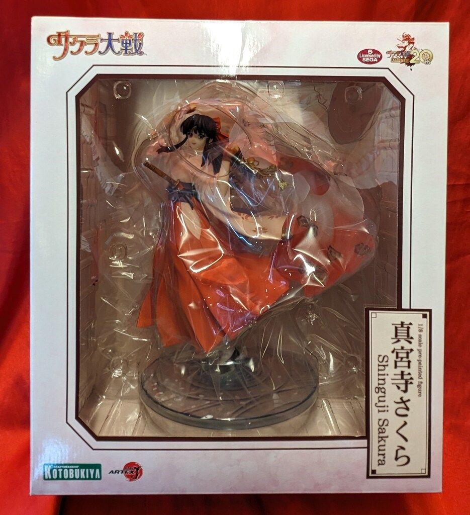 新品 KOTOBUKIYA コトブキヤ サクラ大戦 ARTFX J 1/8 真宮寺さくら