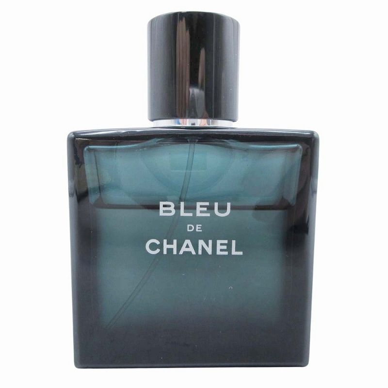 シャネル CHANEL 残量7割程度 BLEU DE CHANEL 50ml ブルードゥシャネル オードパルファム 香水 フレグランス ヴァポリザター フランス製 青 ブルー メンズ|