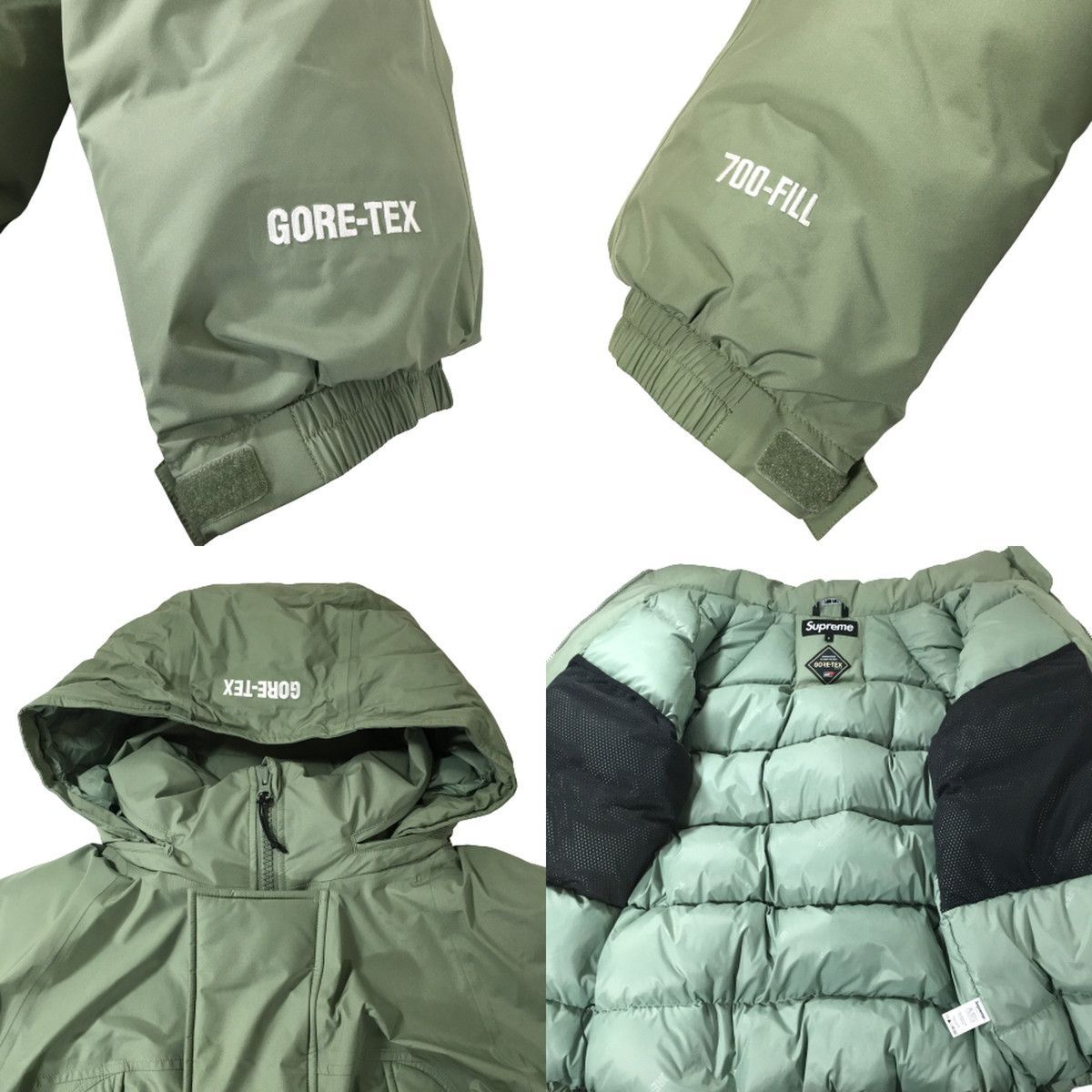 Supreme シュプリーム GORE-TEX 700-Fill Down Parka 20AW Light Olive