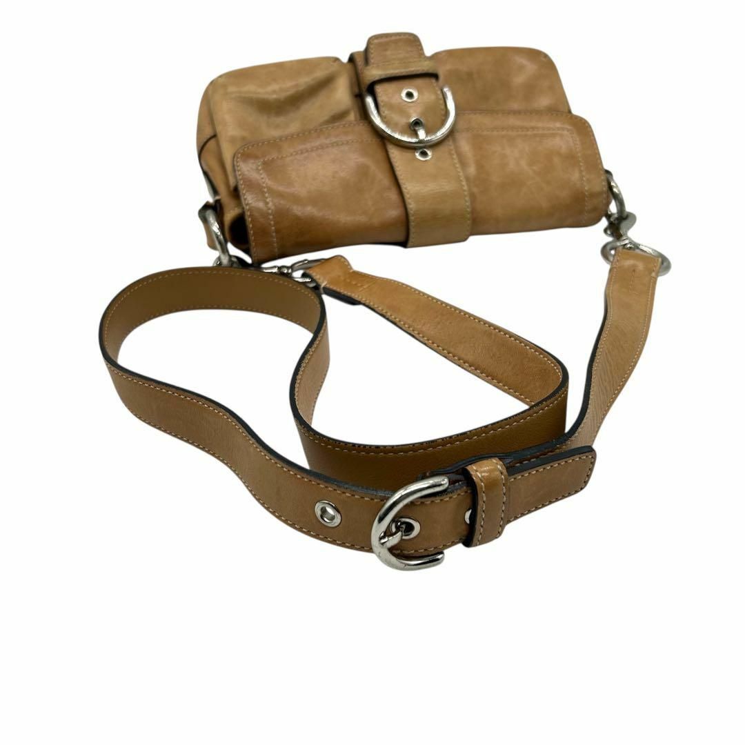 バッグ 1252 Coach Soho Flap Shoulder Bag Brown 1252 Coach Soho Flap Shoulder Bag Brown - メルカリ