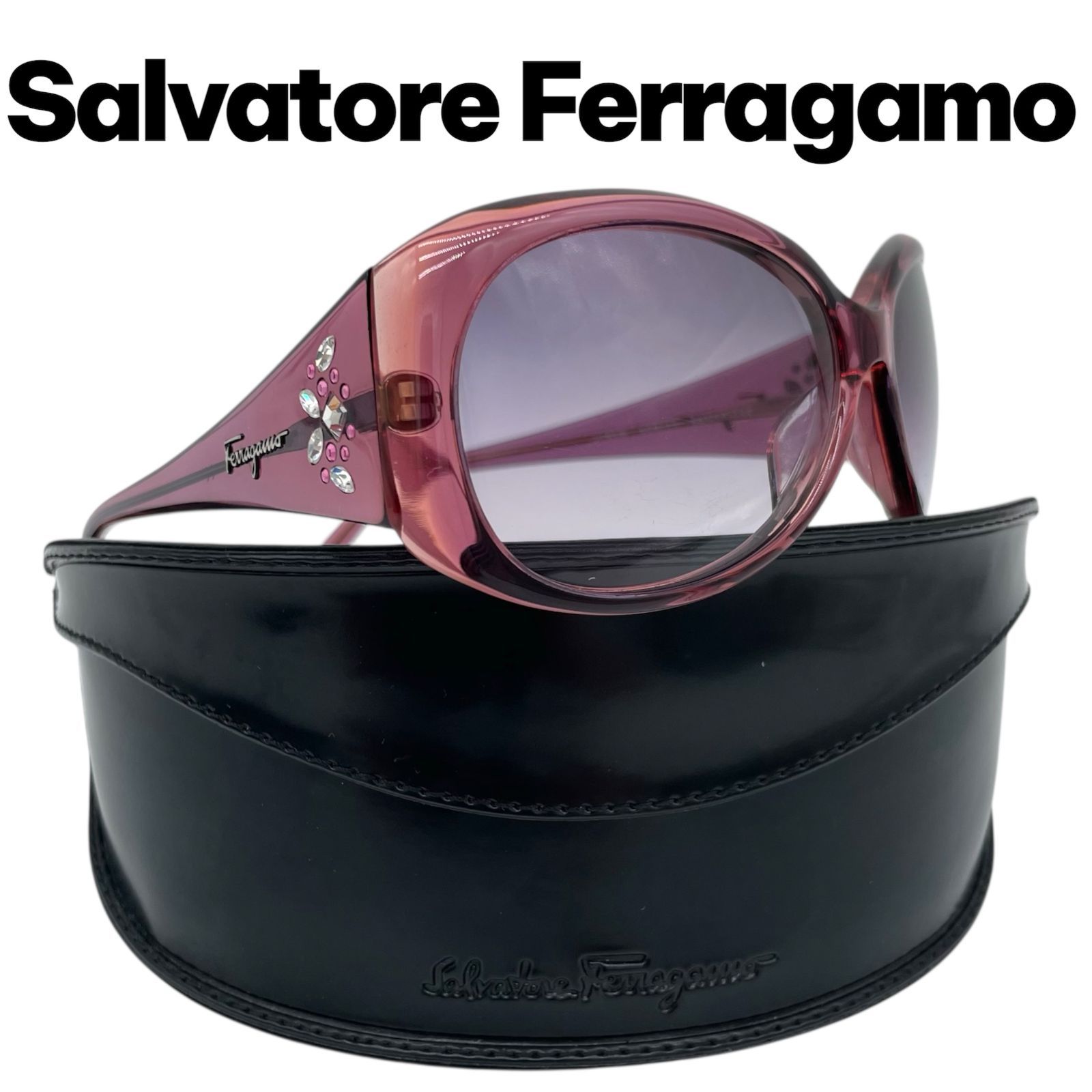 Salvatore Ferragamo サングラス ケース付き 新品 Salvatore Ferragamoサングラス ハードケース付き - メルカリ