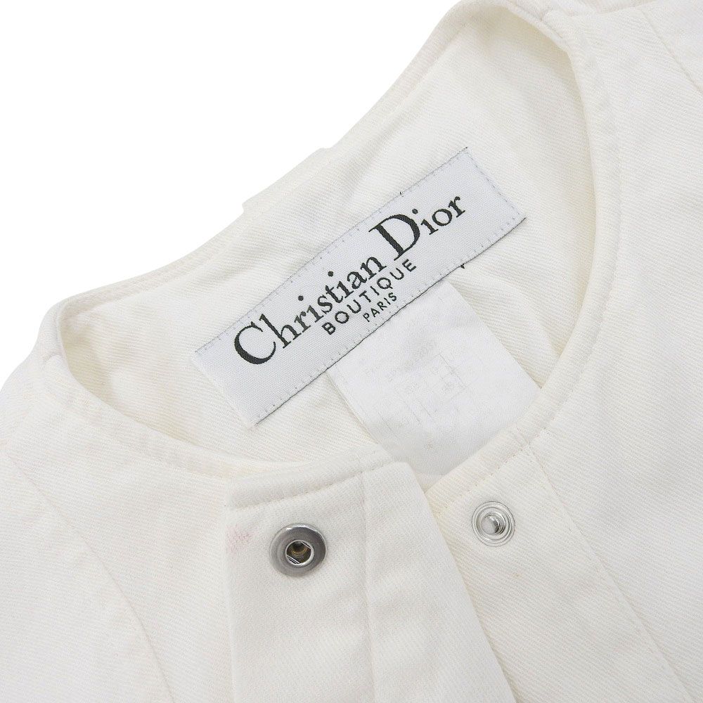ジョン ガリアーノ クリスチャンディオール  デニム セットアップ Christian Dior by John Galliano Vintage Floral Embellished