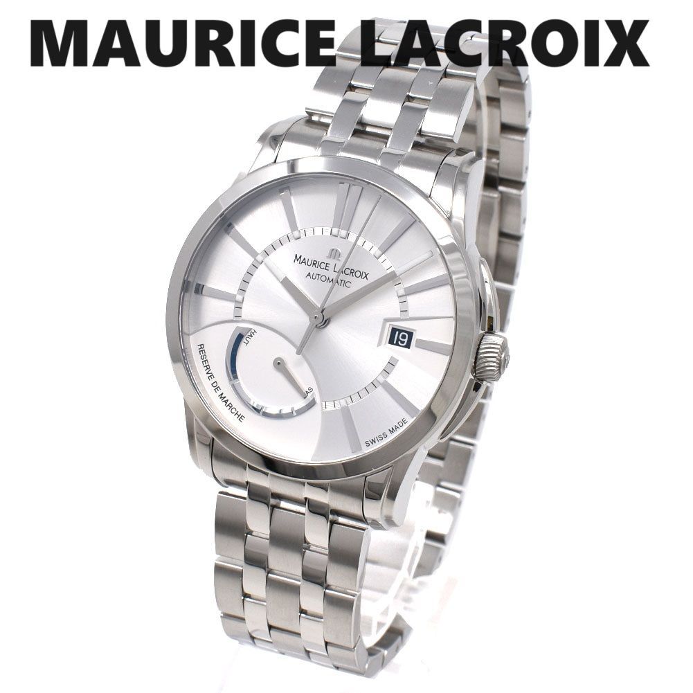 MAURICE LACROIX モーリスラクロア PT6168-SS002-131 ポントス リザーブ・ド・マルシェ パワーリザーブ 腕時計 メンズ  - メルカリ