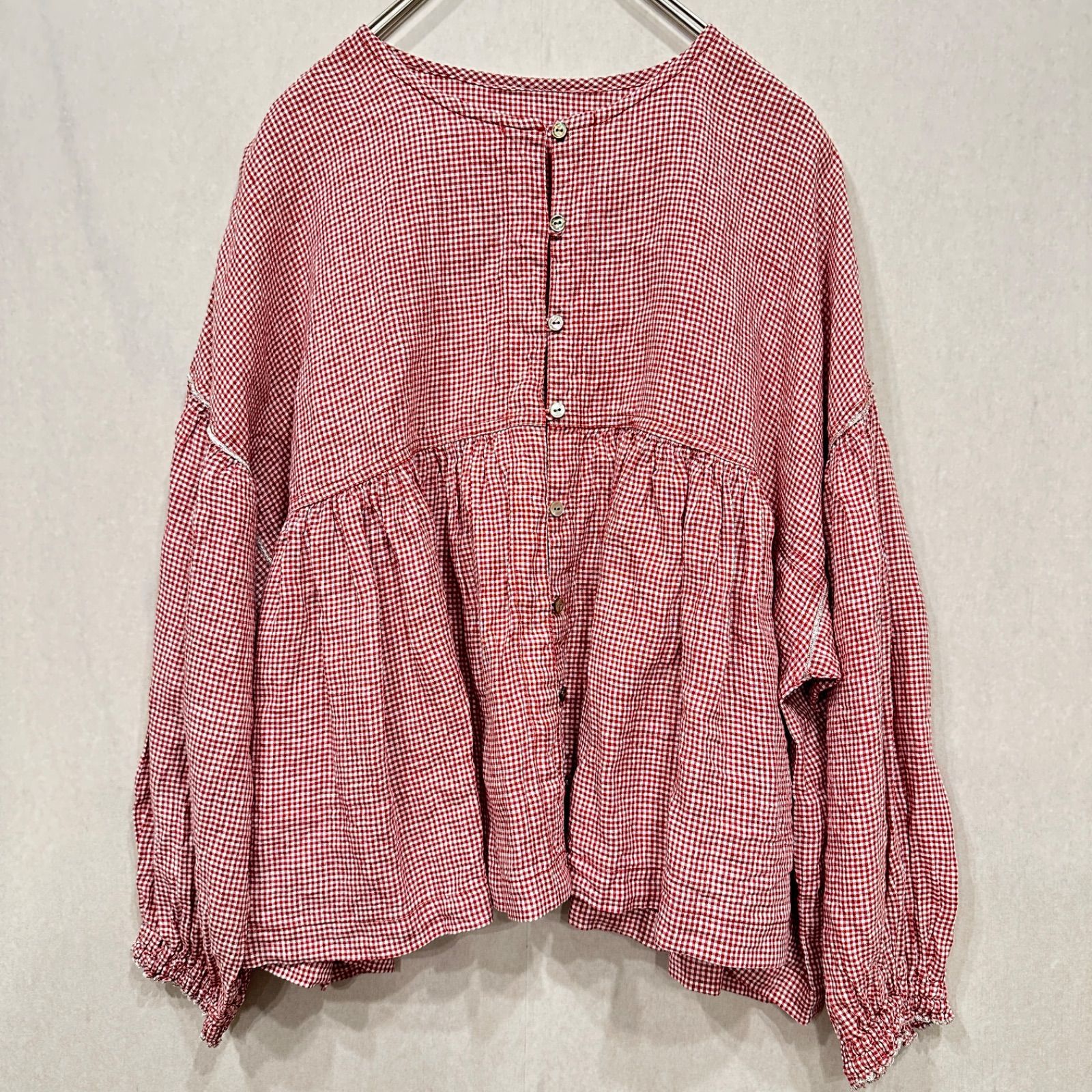ネストローブ　ギンガムチェック　ブラウス ギンガムチェック** | 大阪高島屋店 | nest Robe Shop Blog