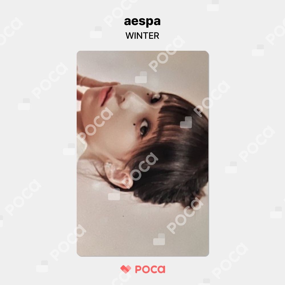 aespa ウィンター トレカ 2022 SEASON GREETING SM ストア 公式
