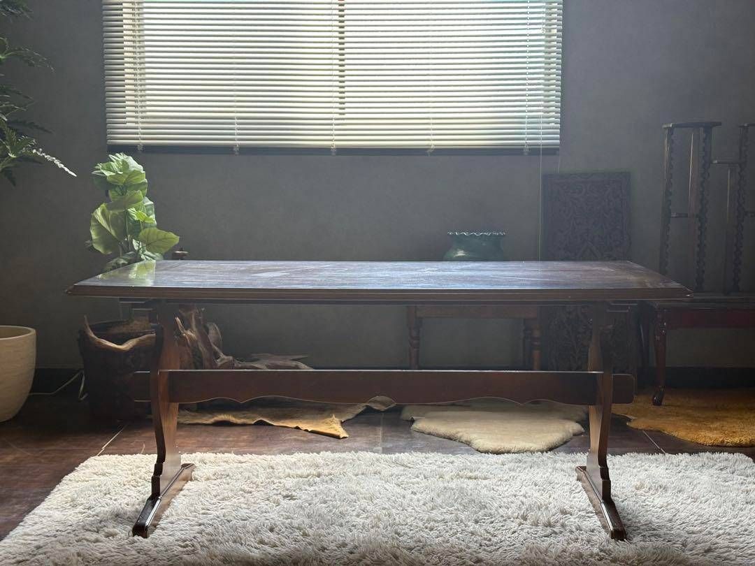 カリモク karimoku ダイニングテーブル ビンテージ アンティーク