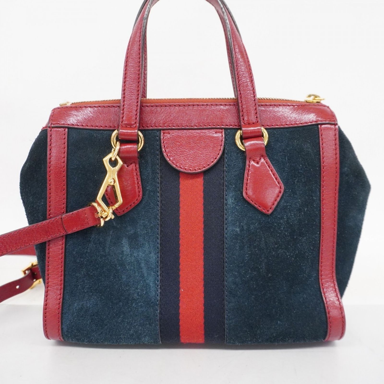 希少♡GUCCI グッチ ロゴ ウッドハンドル スエード 編み込みレザー バッグ 希少♡GUCCI グッチ ロゴ ウッドハンドル スエード 編み込み