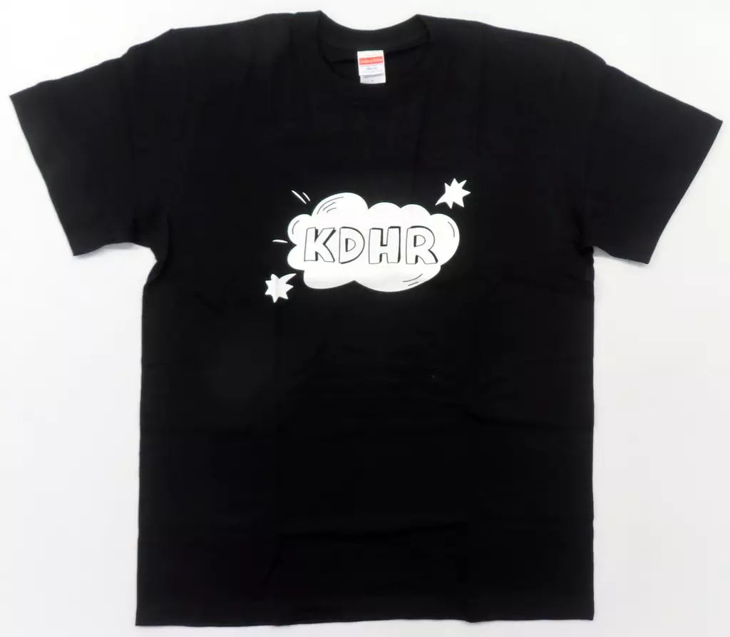 中古】Tシャツ 工藤晴香 KDHR リリース記念Tシャツ ブラック Lサイズ