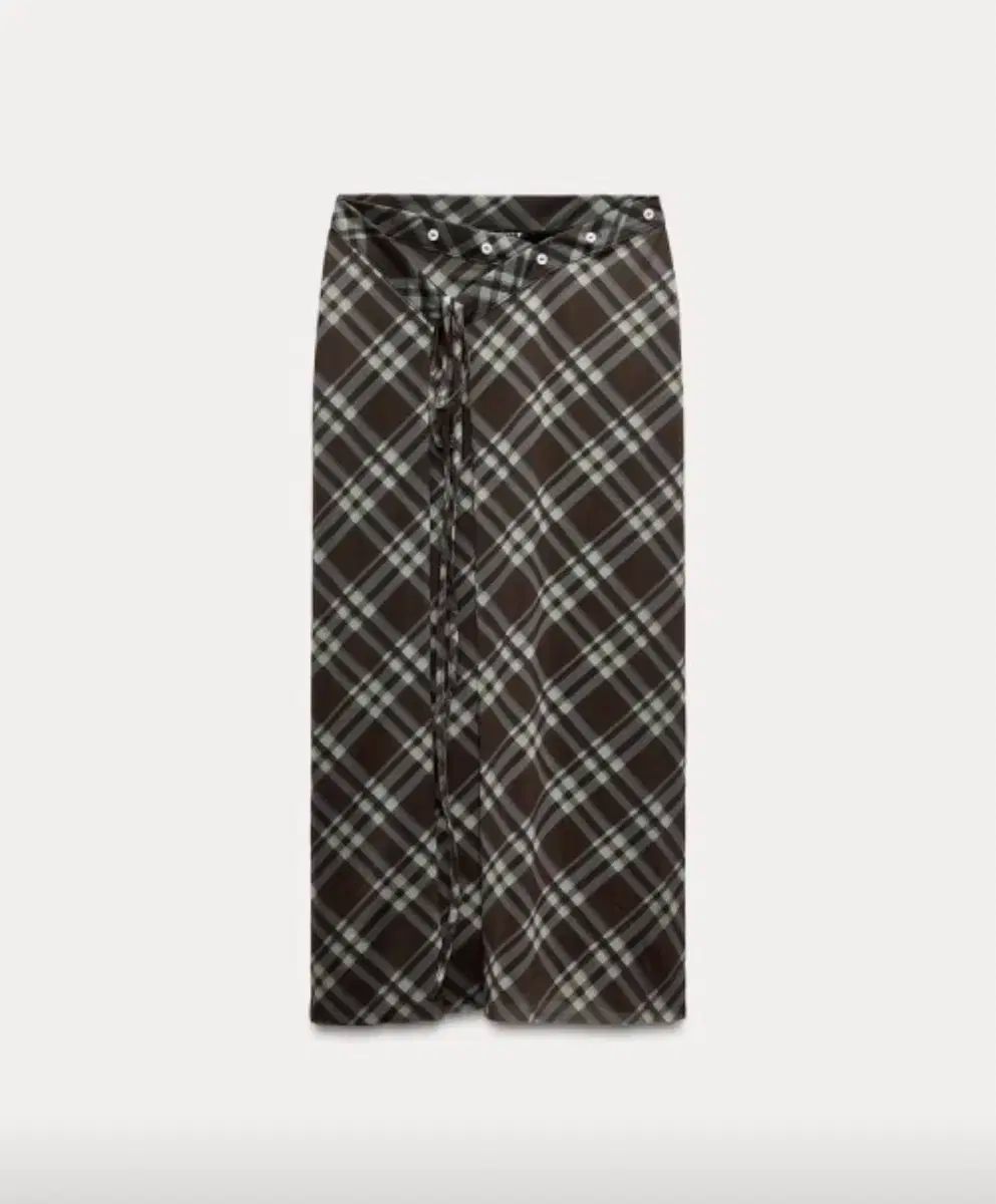 ZARA ザラ チェック ラップ スカート M