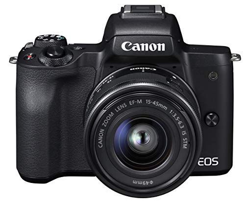 Canon ミラーレス一眼カメラ EOS Kiss M 標準ズームキット