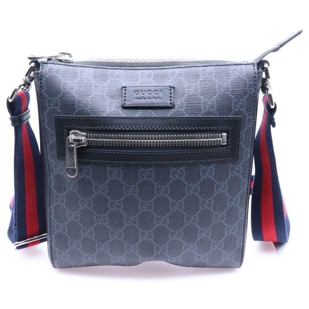 GUCCI (グッチ) GGスプリーム メッセンジャーバッグ ショルダー