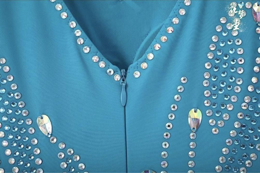 スタンダードダンスドレス✨発表会に最適！チョーカー＆フロート付き スタンダードダンスドレス✨発表会に最適！チョーカー＆フロート
