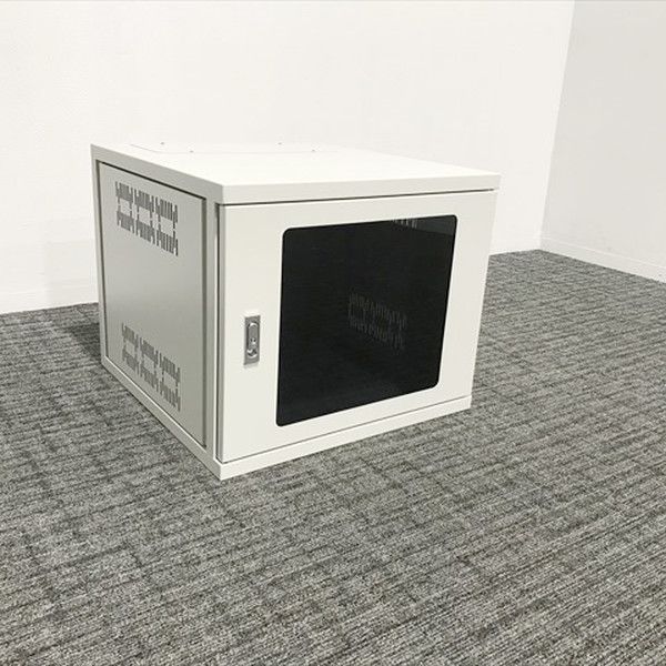 サーバーラック 河村電器産業 シンプルキャビ 鍵作成不可 ホワイト ホワイトグレー