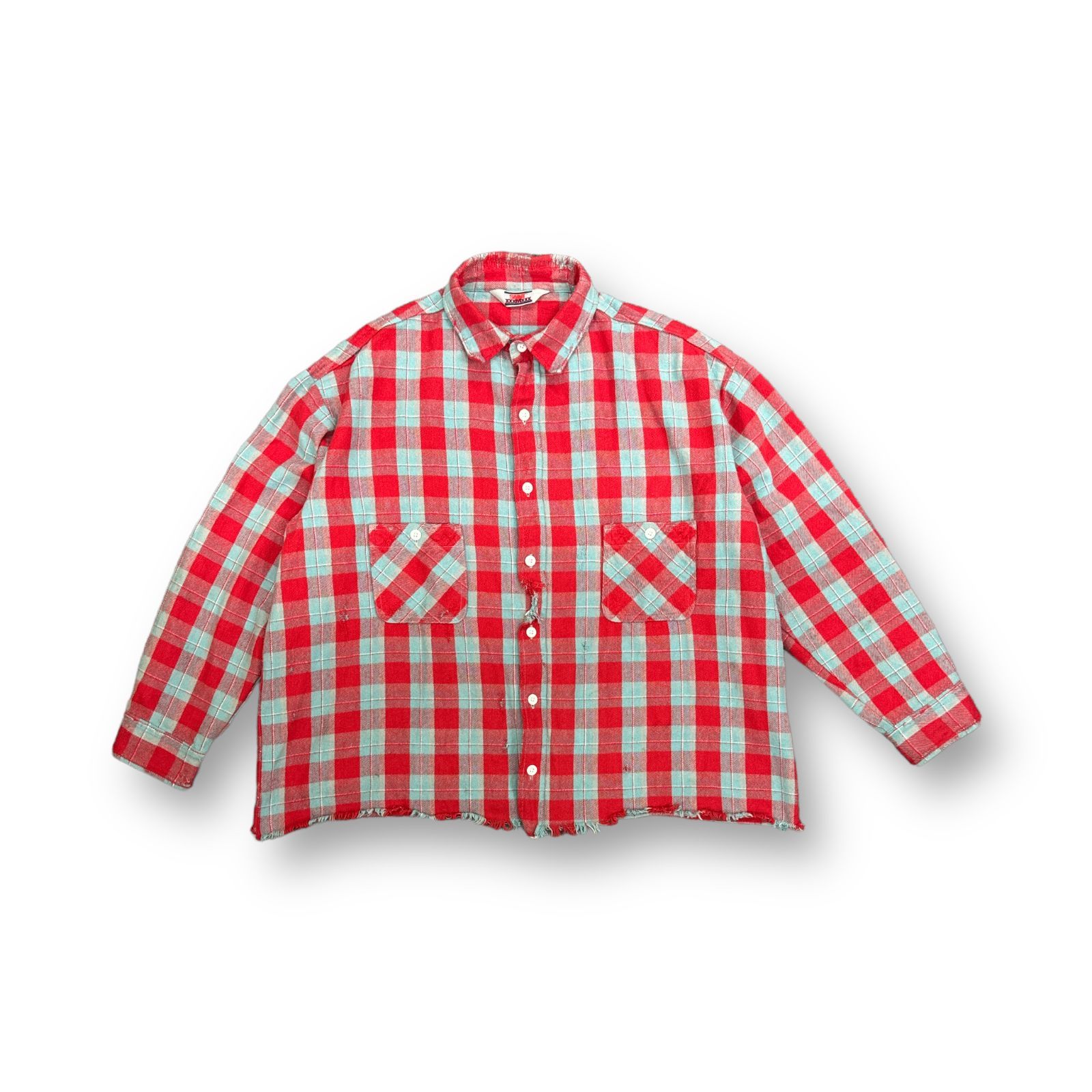 SAINT MICHAEL＞FRNL CHECK SHIRTS/RD+BU | MAKES ONLINE STORE