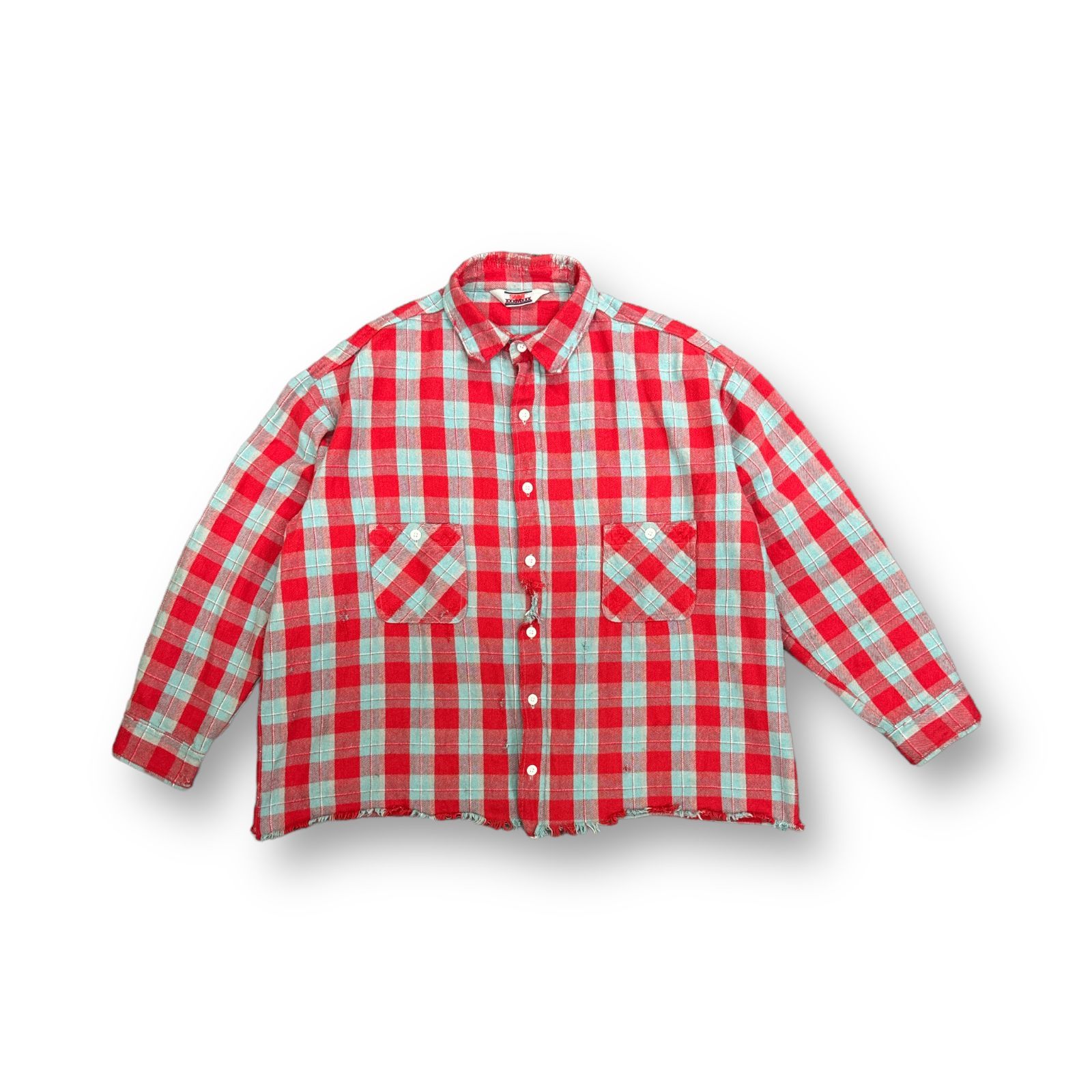 SAINT MICHAEL 24SS FRNL CHECK SHIRTS フランネル チェックシャツ セントマイケル SM-YS8-0000-023  XL 68715A4