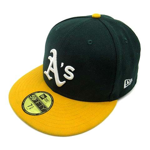ニューエラ NEW ERA 59FIFTY MLBオンフィールド オークランド