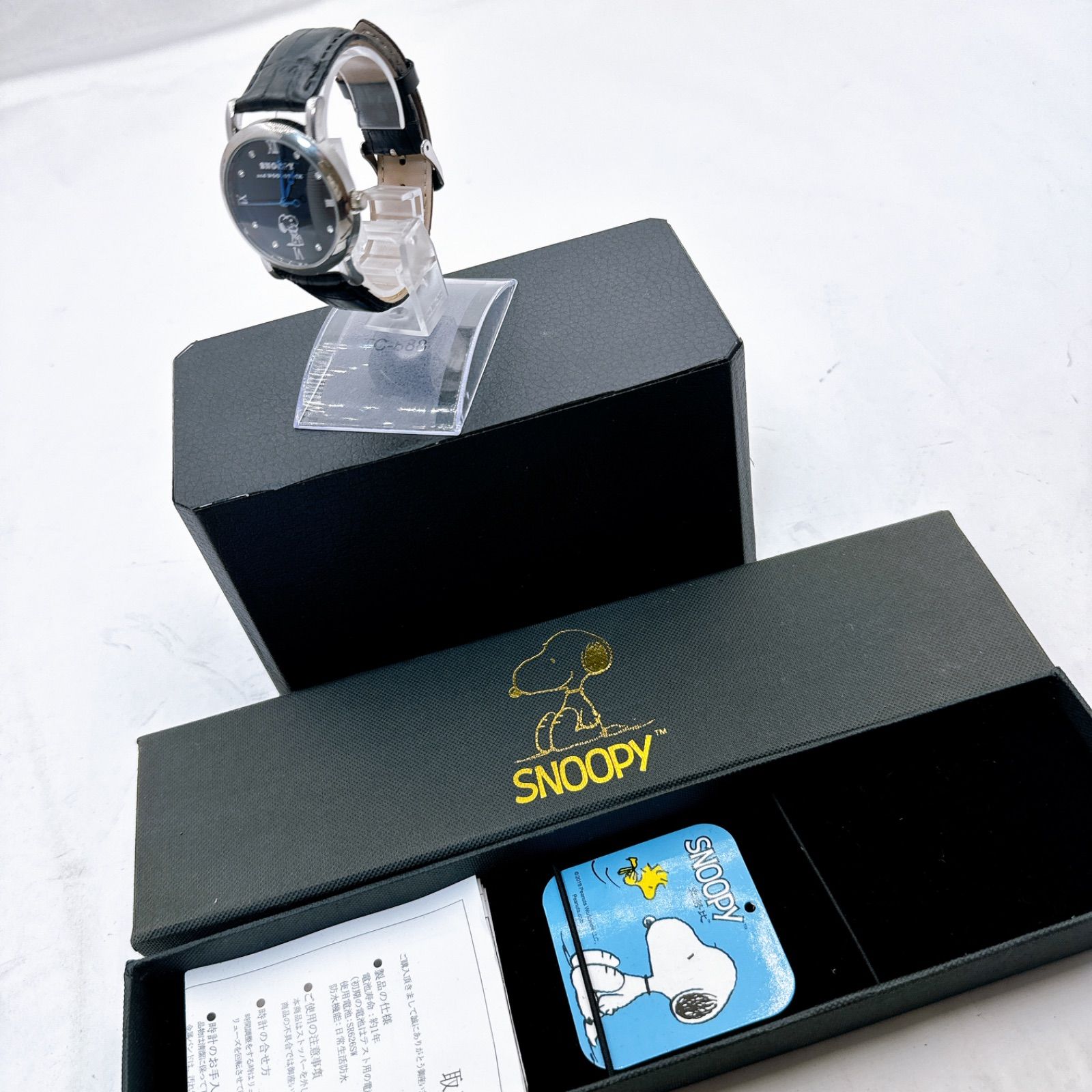 【未使用・電池交換済み】スヌーピー & ウッドストック 記念 限定モデル 腕時計 新品未使用・電池交換済】ピーナッツ スヌーピー 2000年限定