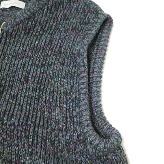 ENCOMING インカミング 24SS 日本製 KNITTED TWO POCKET VEST