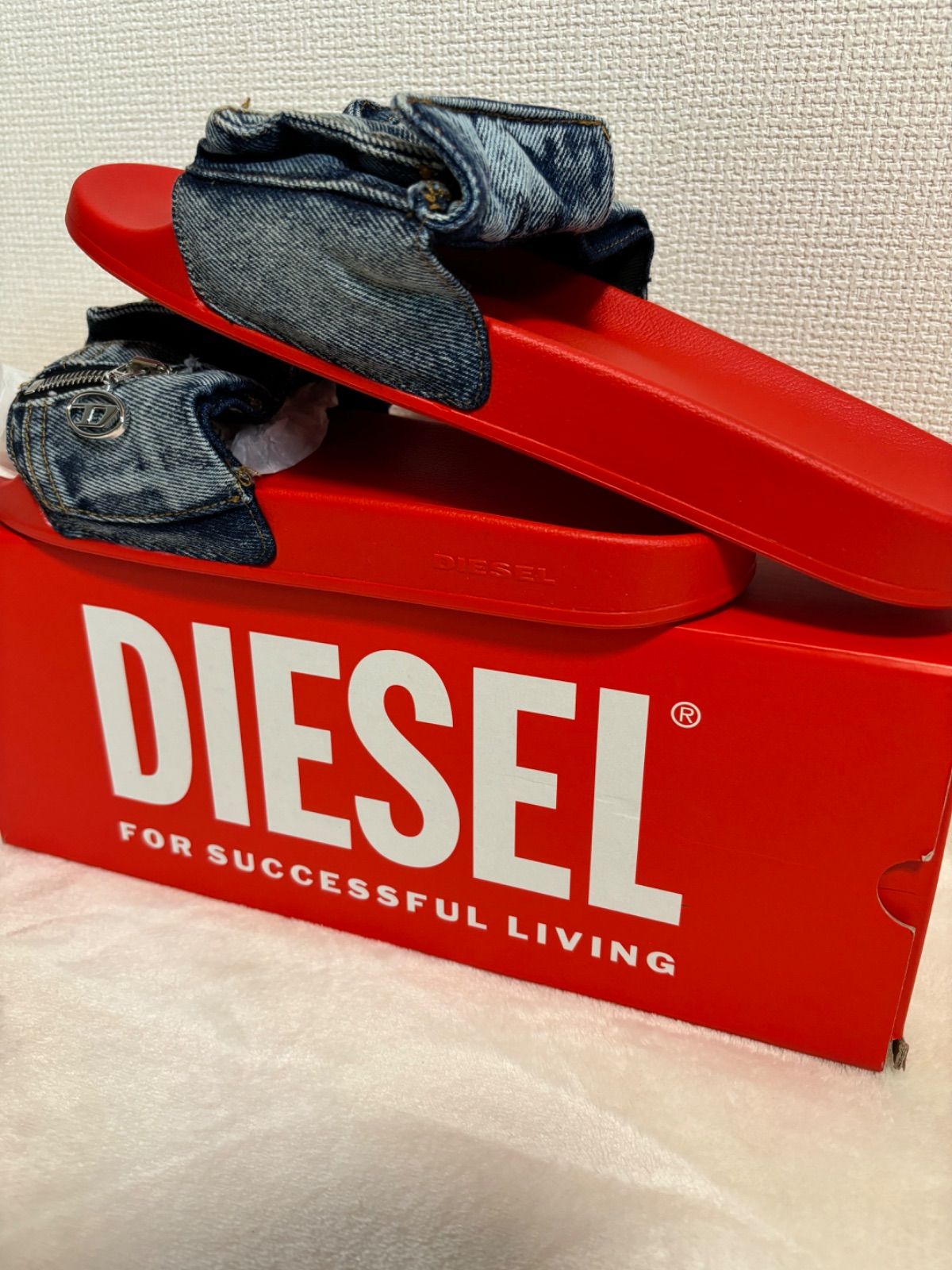 DIESEL Sa-Mayemi PK デニムサンダル　未使用品　size26.5㎝