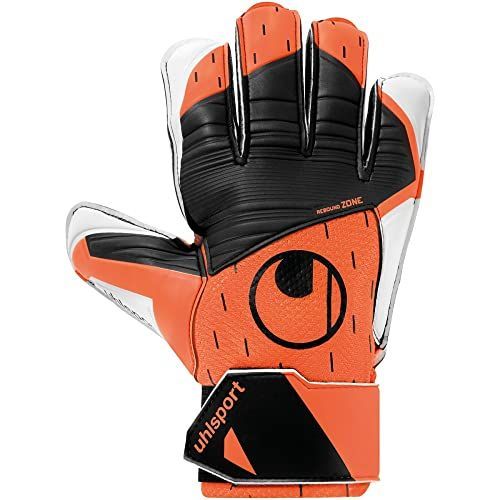 Color フローオレンジ×ホワイト×ブラック_Size 6 uhlsport ウールシュポルト 練習用 耐久性 サッカー GK キーパーグローブ スターターレジスト 1011276 01 6 フローオレンジ×ホワイト×ブラック