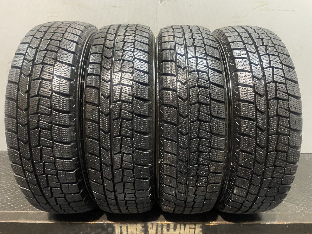 DUNLOP WINTER MAXX WM02 165/65R14 14インチ スタッドレス 4本 22年製 バリ溝 タンク トール ルーミー ソリオ ルーミー等　(KTJ534)クレジットカード QRコード決済可能 DUNLOP WINTER MAXX WM02 165/65R14 14インチ スタッドレス 4本 22年製