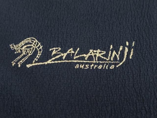 平和屋着物○BALARINJI 振袖 幾何学文様 金銀彩 正絹 逸品 DAAY5411ud