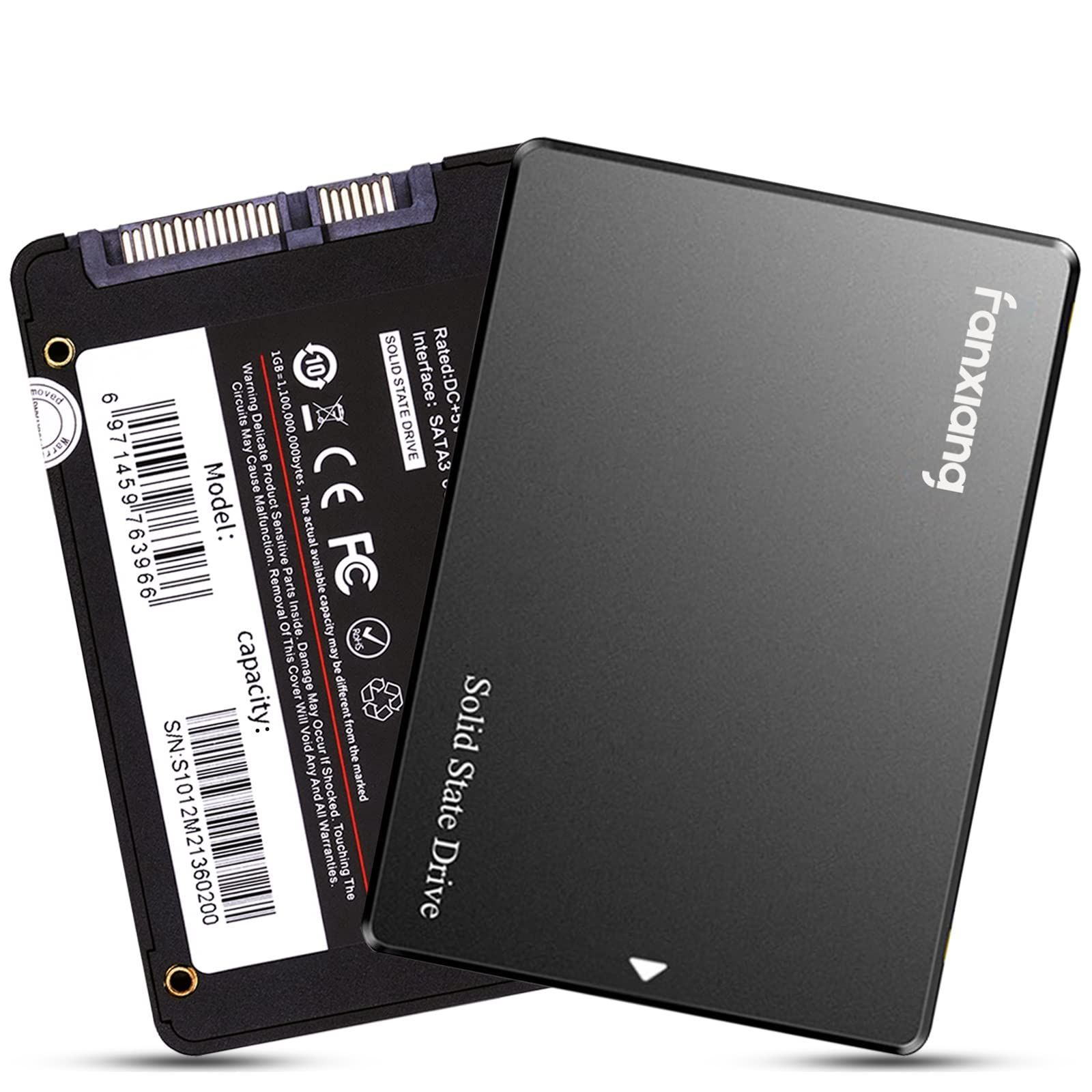 Fanxiang S101 SATA SSD 128GB 2.5インチ 7mm 3D NAND TLC採用 6Gb s