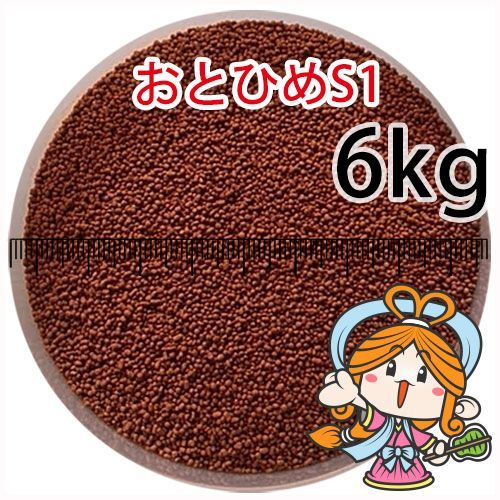 沈降性 沈下性 日清丸紅飼料おとひめS1 1.0mm 6kg小分け品 宅配便 全国発送一律 金魚小屋-希-福岡 3日