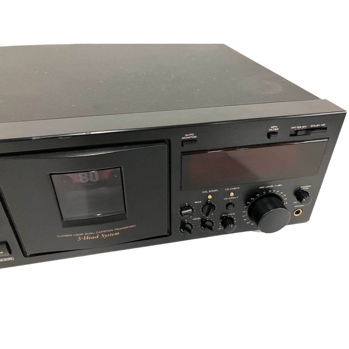 TEAC ティアック V-7 ステレオカセットデッキ 3ヘッド メタルテープ