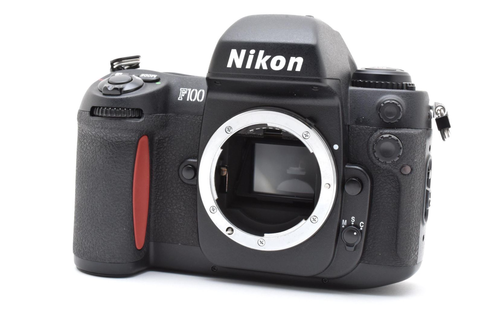 上 Nikon ニコン F 100 ボディ フィルムカメラ 一眼レフ 中級機 AF対応 電池室良好 シャッター露出計OK ボディキャップ付属 B 865
