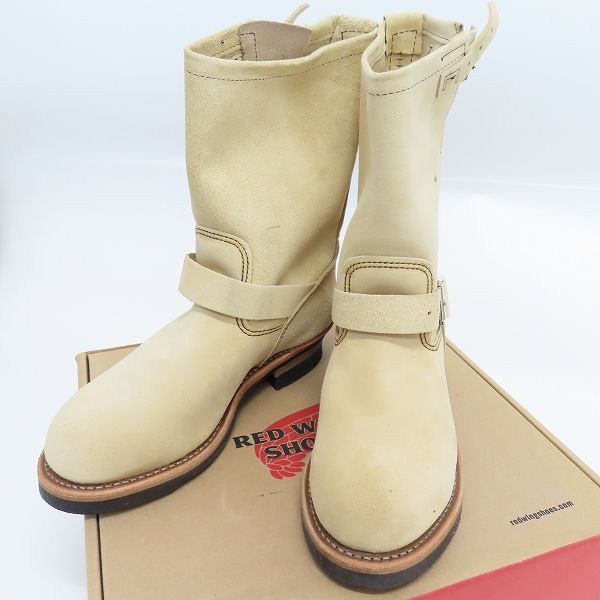 レッドウィング REDWING 8268 スエード エンジニアブーツ ワークブーツ