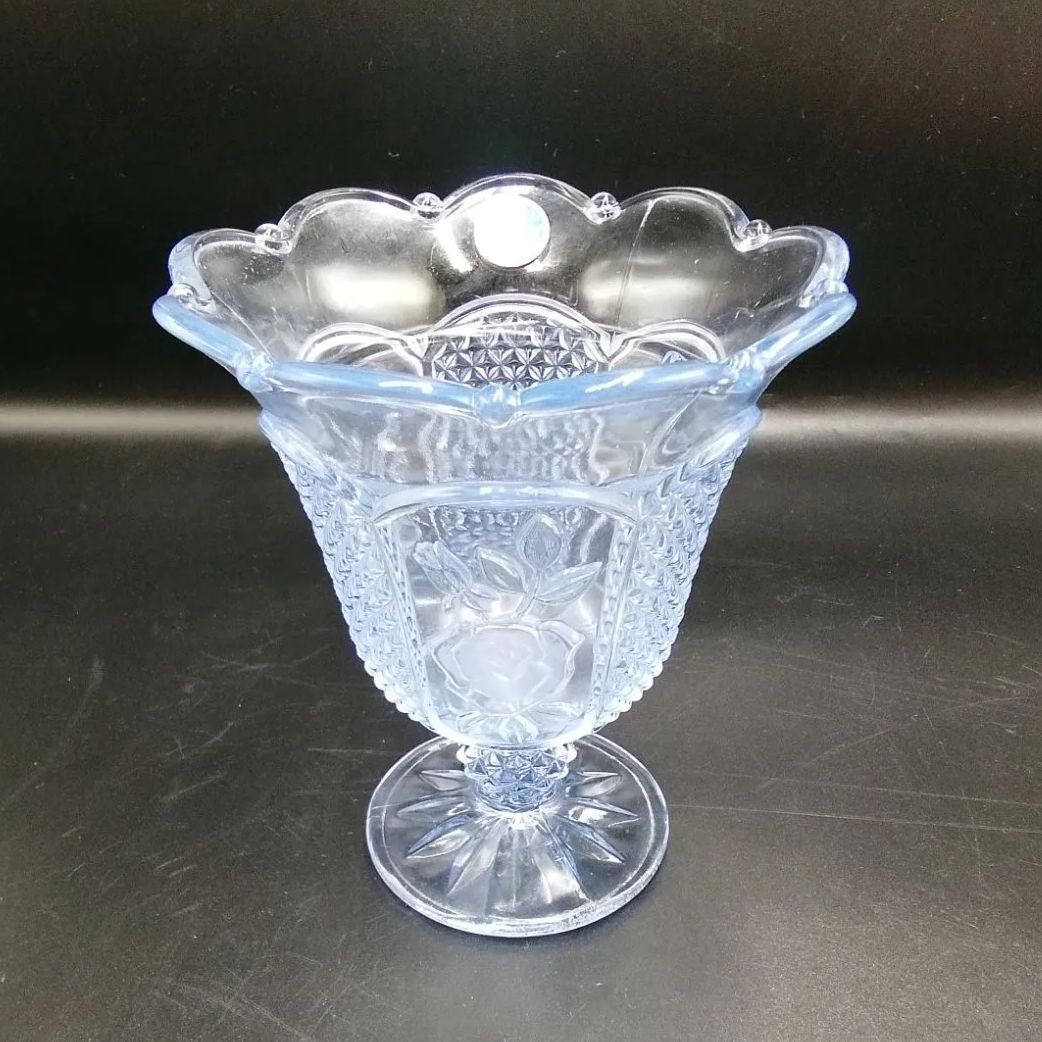 KAMAY CRYSTAL 24%Pro カメイガラス ブルー ピンク センターピース