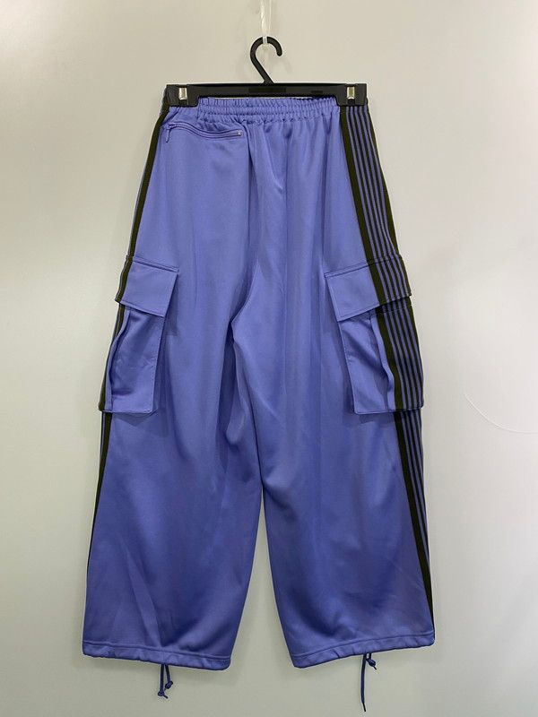 Needles ニードルス NEEDLES×PURPLE THINGS パープル シングス 23SS H.D TRACK PANT MR398 トラック パンツ ヒザデルパンツ カーゴパンツ コラボ 151-250620-em-21-min