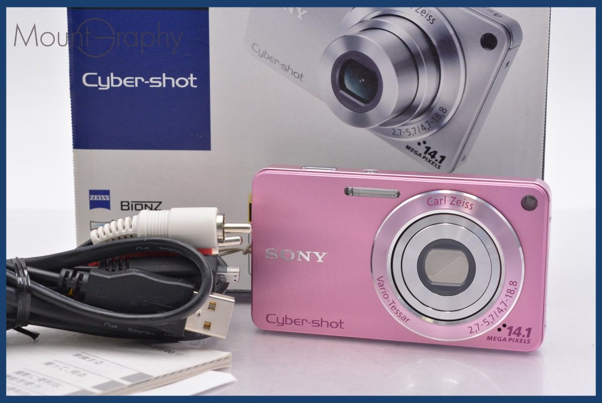 SONY ソニー デジタルカメラ Cyber-shot DSC-W320 ピンク ☆極上 SONY ソニー デジタルカメラ Cyber-shot DSC-W320 ピンク ☆極上